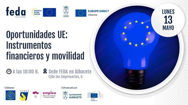 El Centro Europa Direct del Ayuntamiento de Albacete y FEDA organizan el 13 de mayo una jornada para informar a las empresas de ciertas oportunidades