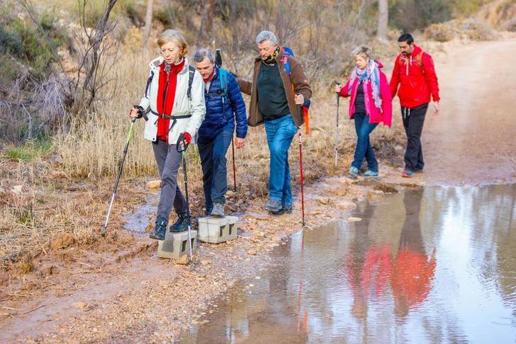 Primavera adelantada en las dos nuevas Rutas de Senderismo de la Diputación Provincial, en Socovos y Casas de Ves