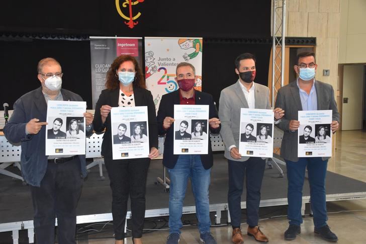 El Ayuntamiento de Albacete, la Diputación e Ingeteam se unen en el concierto solidario a beneficio de Afanion