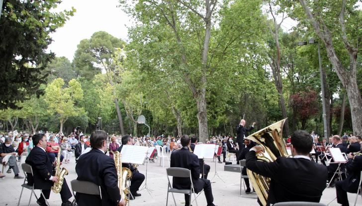 La Banda Sinfónica de Albacete concluye el ciclo de conciertos ‘La Banda en tu Barrio’ en el barrio de Fátima