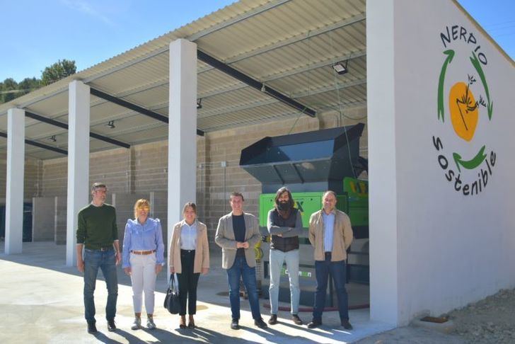En marcha el centro de tratamiento de la experiencia piloto que la Diputación ha impulsado en Nerpio para la gestión de biorresiduos