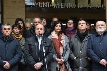 El presidente de la Diputación reitera el rechazo de la provincia de Albacete a la violencia machista