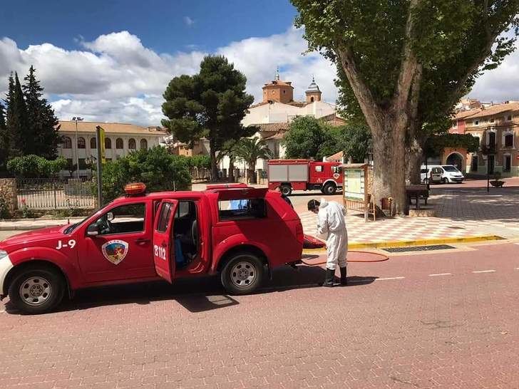 La Diputación de Albacete efectuará desinfecciones en los espacios públicos de Villamalea y de poblaciones limítrofes a través del SEPEI