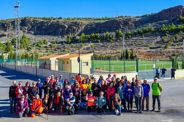 Espectaculares las dos nuevas rutas de Senderismo de la Diputación, en Peñascosa y Elche de la Sierra