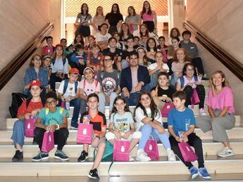 Alumnos italianos y polacos visitan el Ayuntamiento de Albacete