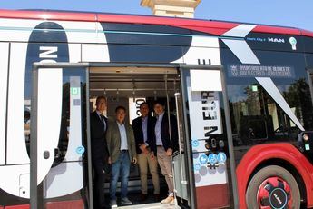 Albacete incorpora a modo de prueba y temporalmente un nuevo vehículo eléctrico al servicio de transporte urbano