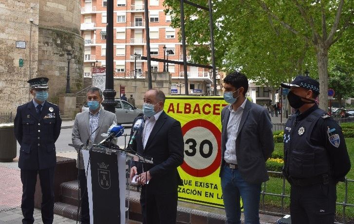 Albacete deja de tener fallecidos en accidentes urbanos al llevar casi un año con limitación de velocidad en sus vías