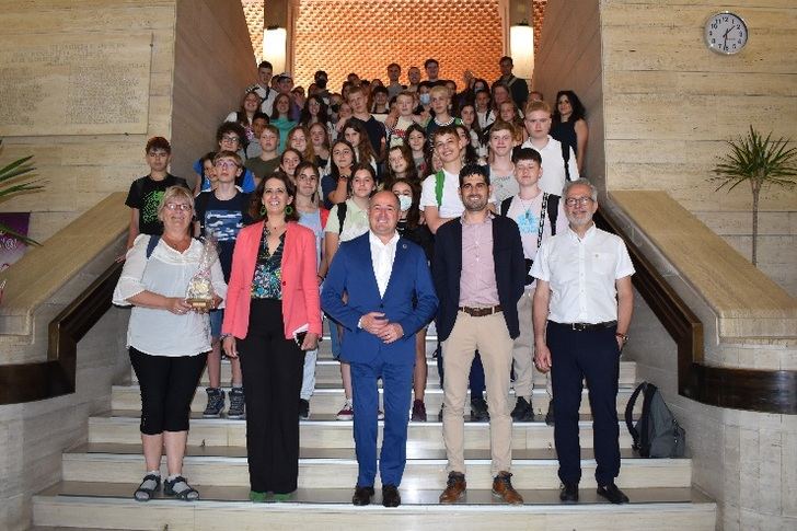 Albacete abre sus puertas al alumnado islandés y alemán que participa en el proyecto Erasmus Digi-Saga