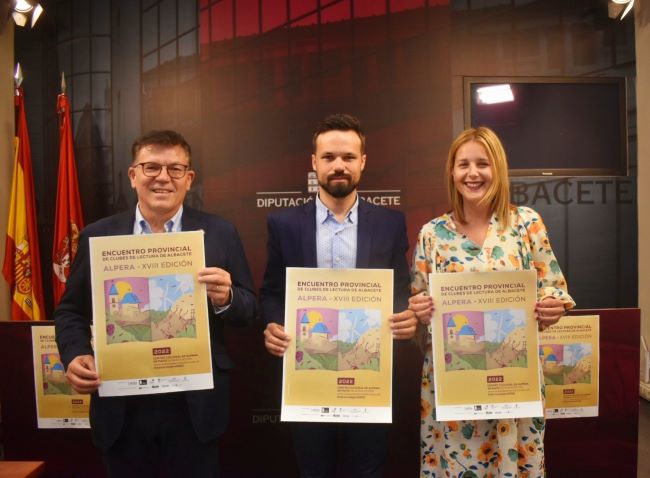 Alpera acogerá el XVIII Encuentro Provincial de Clubes de Lectura de Albacete este jueves con María Dueñas como invitada