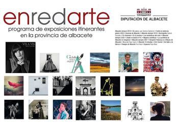 La exposición 'Vis a Vis' de Pepe Castro se incorpora al circuito itinerante 'EnREDarte' de la Diputación de Albacete
