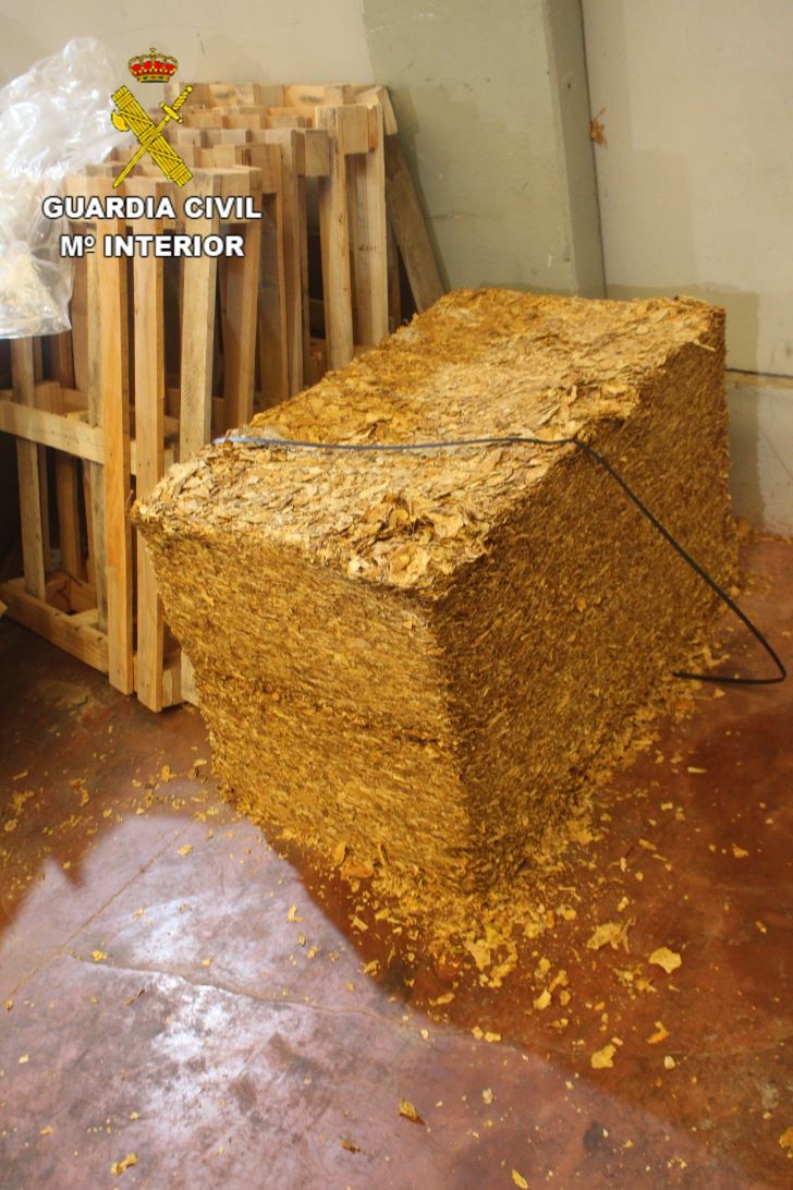 Siete detenidos como integrantes de una organización de contrabando de tabaco en Ontígola y Seseña, en Toledo