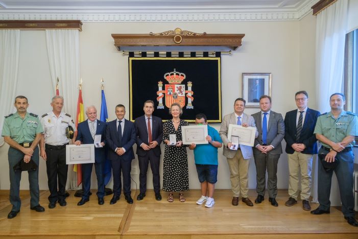 Cruz Roja, Asprona y Colegio de Farmacéuticos son distinguidos en Albacete con Medalla al Mérito de la Protección Civil