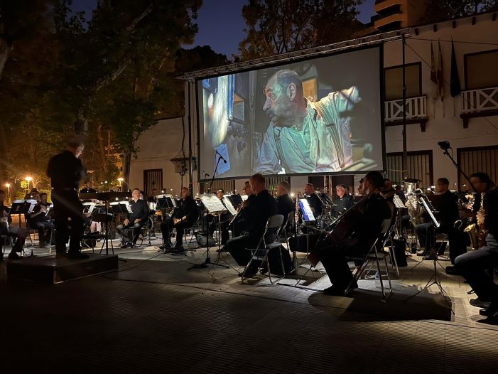 El homenaje a Ennio Morricone de la Banda Sinfónica Municipal y Abycine congrega a más de 700 personas en Albacete
