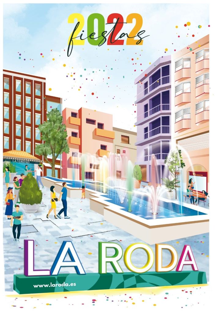 El programa de mano de las fiestas de El Salvador de La Roda se repartirá el 28 de julio en el paseo Ramón y Cajal