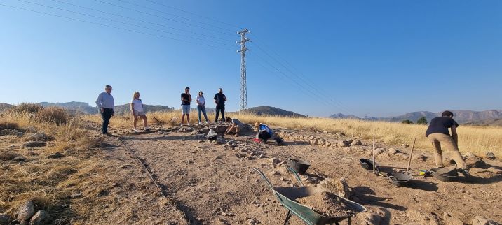 Trabajos arqueológicos en Loma Eugenia en Hellín evidencian un asentamiento visigodo desconocido hasta ahora