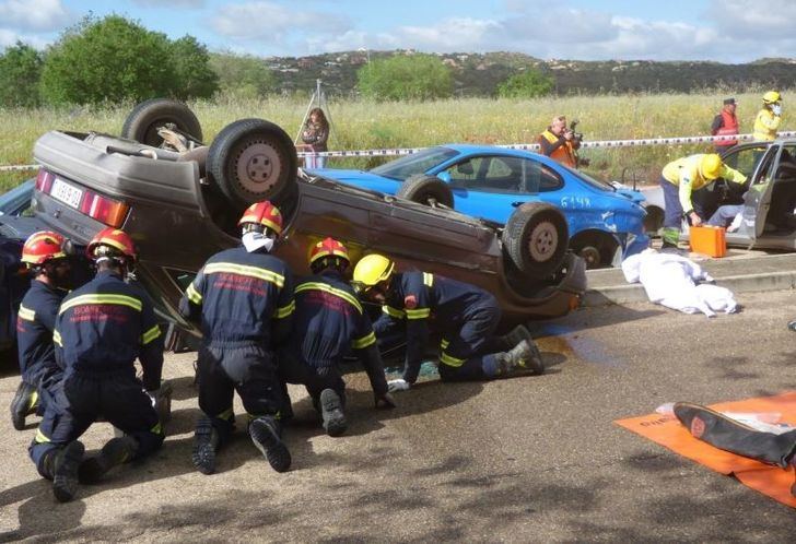 El 112 de C-LM ha coordinado la actuación en 114 accidentes de tráfico graves en el primer semestre del año