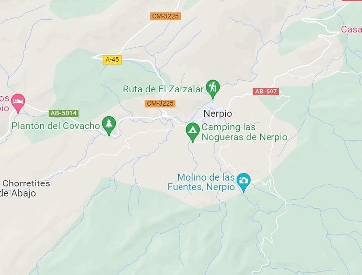 Muere un motorista de 41 años tras sufrir una caída en Nerpio (Albacete)