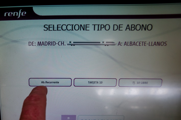 Renfe emite cerca de 21.000 abonos gratuitos de Media Distancia en Castilla-La Mancha