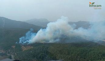 Extinguido el fuego originado en Riópar (Albacete), ocho días después de su inicio