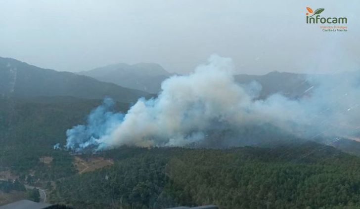 Dan por controlado el incendio de Riópar (Albacete) y desciende a nivel 0