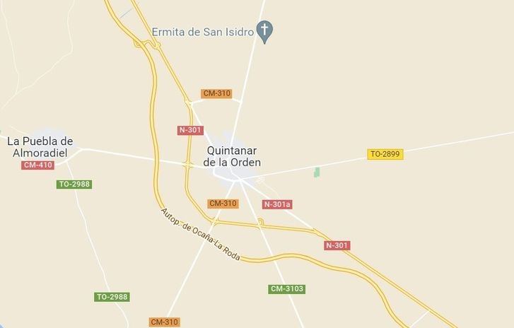 Un incendio en una empresa de metales y transformados en Quintanar de la Orden (Toledo) se salda sin heridos