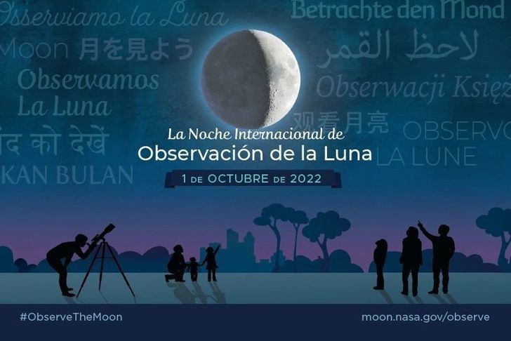 Villarrobledo se suma a La Noche de Observación Internacional de la Luna de la Nasa