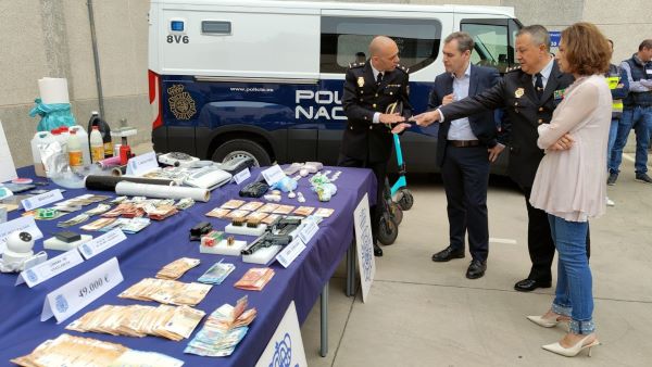 Una operación policial en Ciudad Real acaba con 13 detenidos y 4 kilos de cocaína de gran pureza intervenida