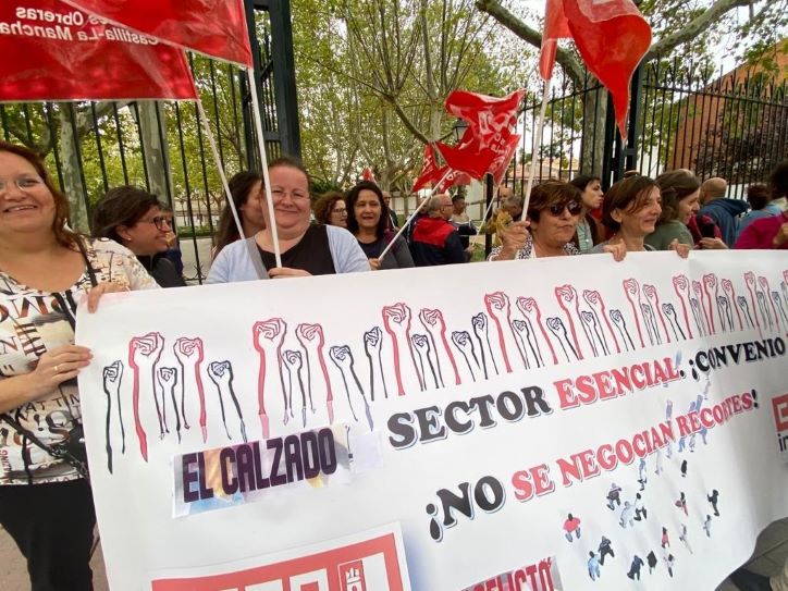 Trabajadores del sector de calzado de C-LM irán a la huelga el 1 de diciembre al no alcanzar acuerdo con la patronal