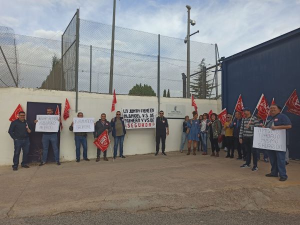 Los trabajadores de seguridad del centro de menores Albaidel de Albacete vuelven a reclamar igualdad salarial