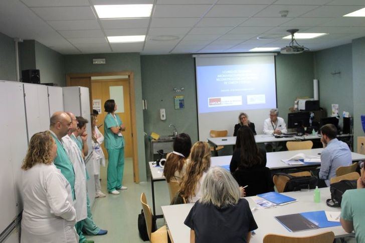 El Servicio de Cirugía Maxilofacial de Albacete ofrece un curso pionero en reconstrucción oncológica de cabeza y cuello