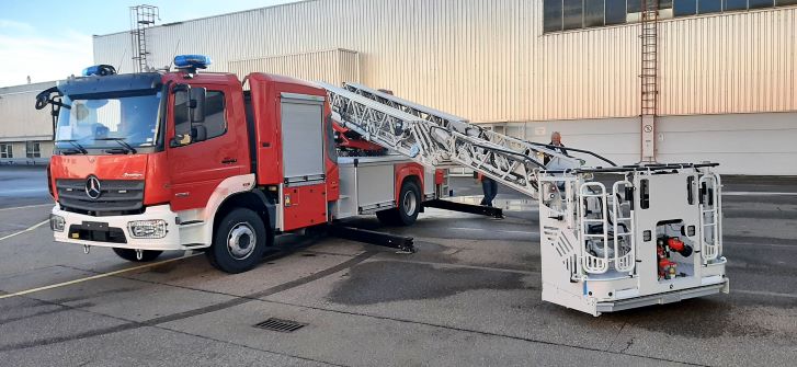 El nuevo vehículo autoescala para el Servicio Contra Incendios de Albacete llegará en los primeros meses de 2023