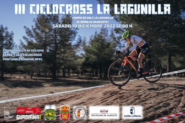 Los mejores ciclocrossistas de España se reunirán en el Campo de Golf La Lagunilla en El Bonillo (Albacete)