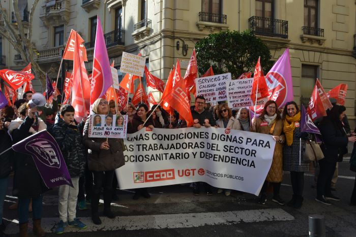 La plantilla de Centenari vuelve a salir a la calle en Albacete para exigir 'el pago de los atrasos'