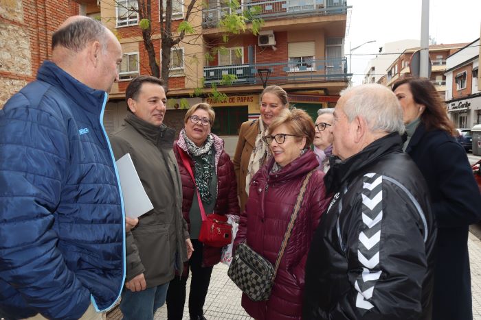PP Albacete pide 'celeridad' en las obras de las calles Filipinas, Roberto Molina y Lugo en el barrio 'El Pilar'