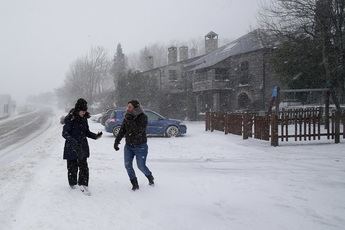 Albacete, Cuenca y Guadalajara, en riesgo por nieve y viento este miércoles