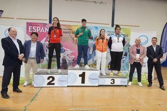 Paula García, del Club ITAE Albacete Taekwondo, se proclama subcampeona de España