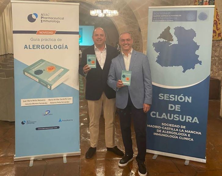 Dos alergólogos del Sescam editan una nueva guía práctica para repasar las principales patologías alérgicas