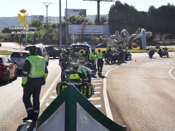 Investigan a siete conductores por alcoholemia positiva implicados en distintos siniestros en Guadalajara