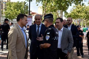 Instituciones agradecen el trabajo de las más de 400 personas que velan por la seguridad de la Feria de Albacete