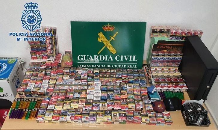 Detenidos cuatro delincuentes reincidentes por 34 robos en bares, gasolineras y estancos de Ciudad Real