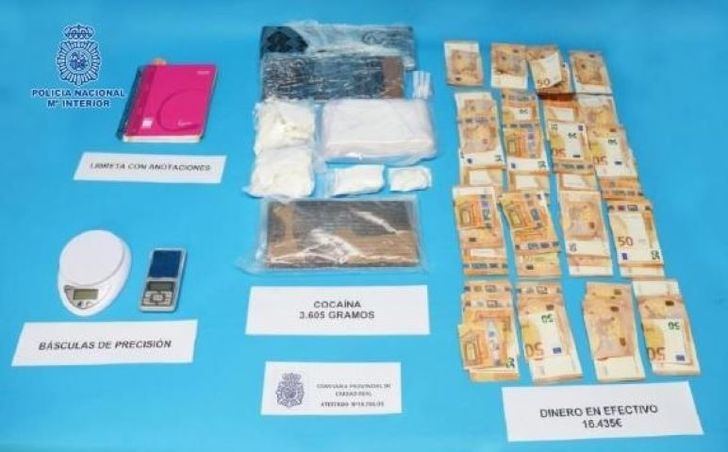 Cae una red criminal que distribuía cocaína en la provincia de Ciudad Real oculta en vehículos 'caleteados'