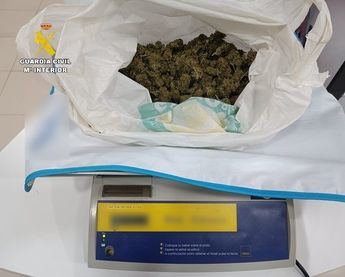 Detenido un vecino de Villarrobledo con 275 gramos de marihuana en una mochila