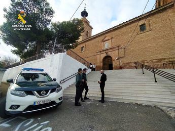 Detenido un hombre de 66 años como presunto autor de un robo con fuerza en la iglesia de Cebolla (Toledo)