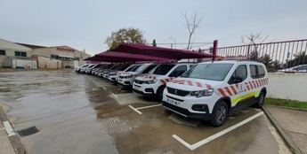 C-LM invierte 542.000 euros para dotar a los equipos de conservación de carreteras de 20 nuevas furgonetas