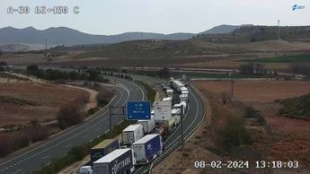 Las protestas de agricultores se ceban con las carreteras de Albacete, con varios cortes totales en vías principales