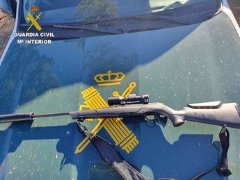 La Guardia Civil interviene tres silenciadores para rifles de caza mayor en Villalba de la Sierra