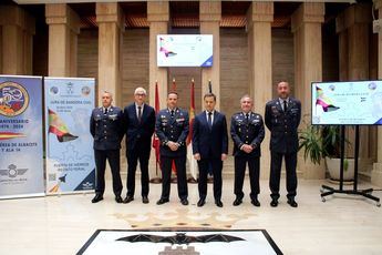 Albacete acogerá su primera jura de bandera para personal civil el 28 de abril con motivo del 50 aniversario del Ala 14