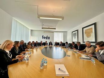 El alcalde Albacete presenta a FEDA los presupuestos, pensados para construir una ciudad 'con más trabajo y oportunidades'