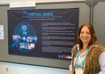 Una enfermera de la Gerencia de Hellín presenta en Estados Unidos un proyecto formativo basado en la realidad virtual