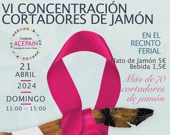 Albacete acoge este domingo la VI edición de la Concentración de Cortadores de Jamón a favor de Acepain